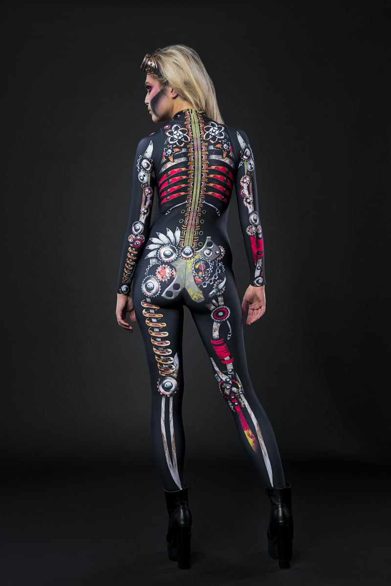 STEAMPUNK SKELETON Costume for Women