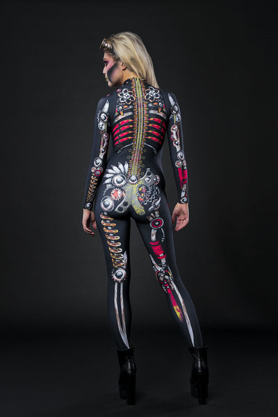 STEAMPUNK SKELETON Costume for Women