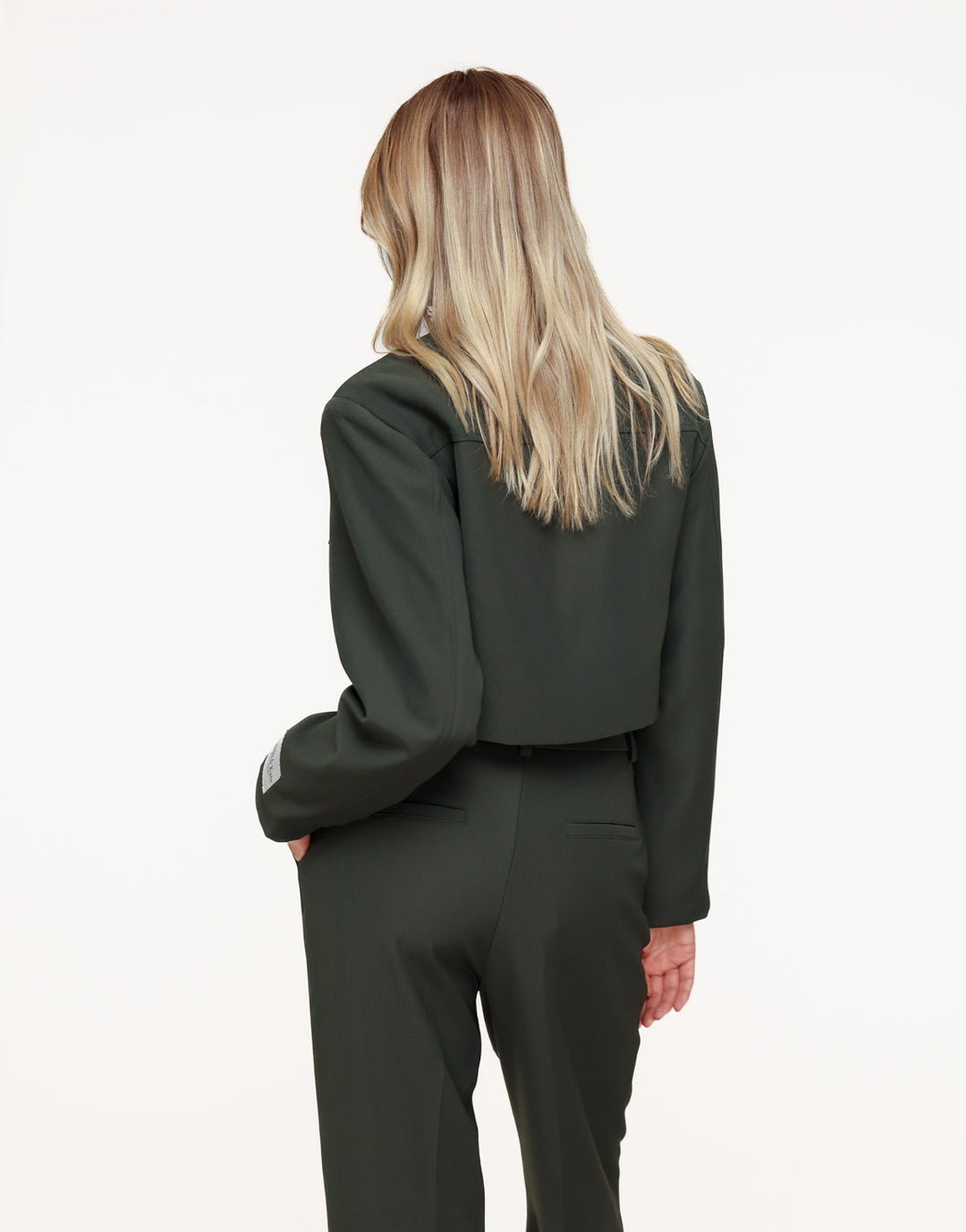 Donkergroene Studio Cropped - Set