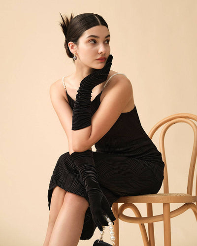 The Water Ripple Textured Cami Dress