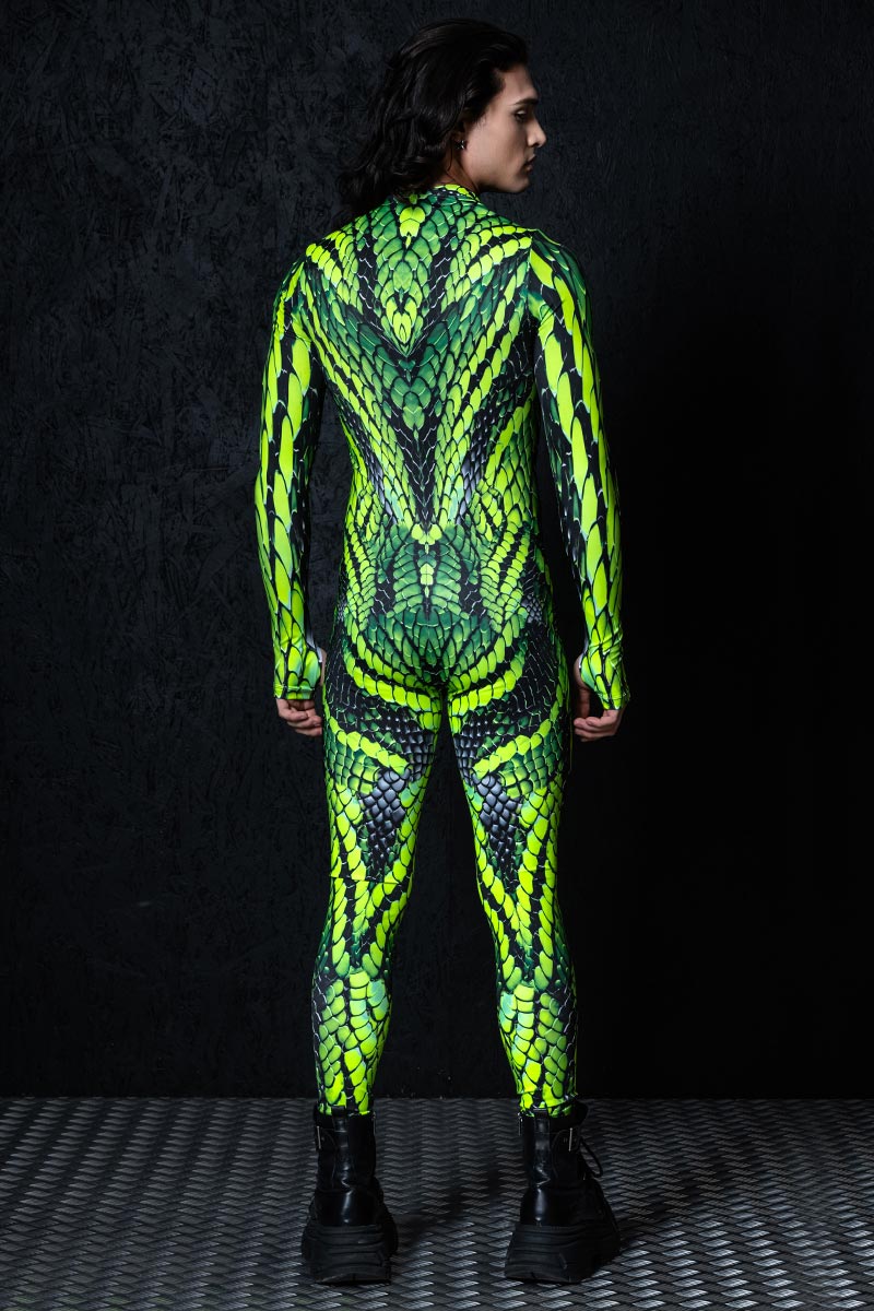 Electric Viper Men's Costume