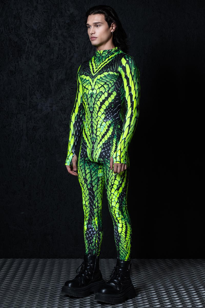 Electric Viper Men's Costume