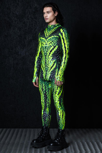 Electric Viper Men's Costume