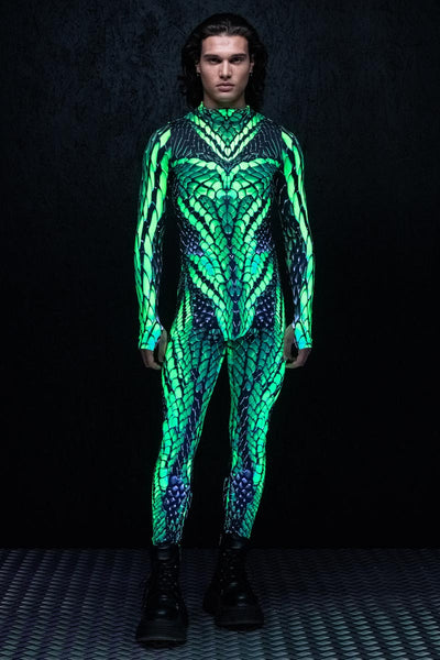 Electric Viper Men's Costume