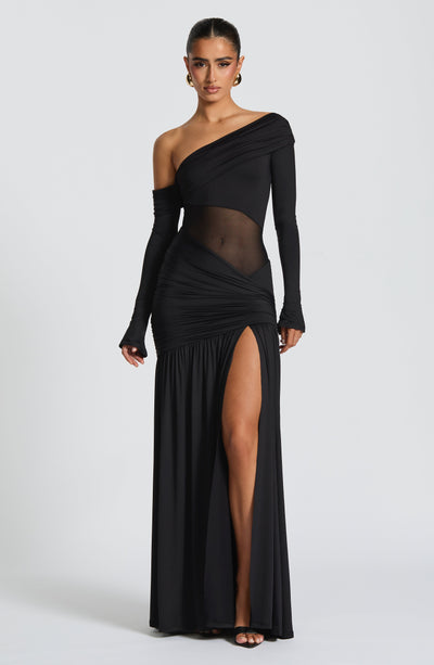 Ittalie Maxi Dress - Black
