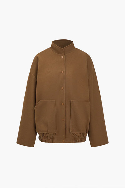 Stellar Earth Tone Utility Jacket - Celestial Couture