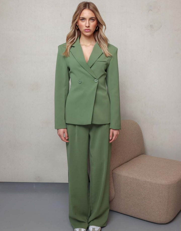 Groene Luxe Getailleerde - Set