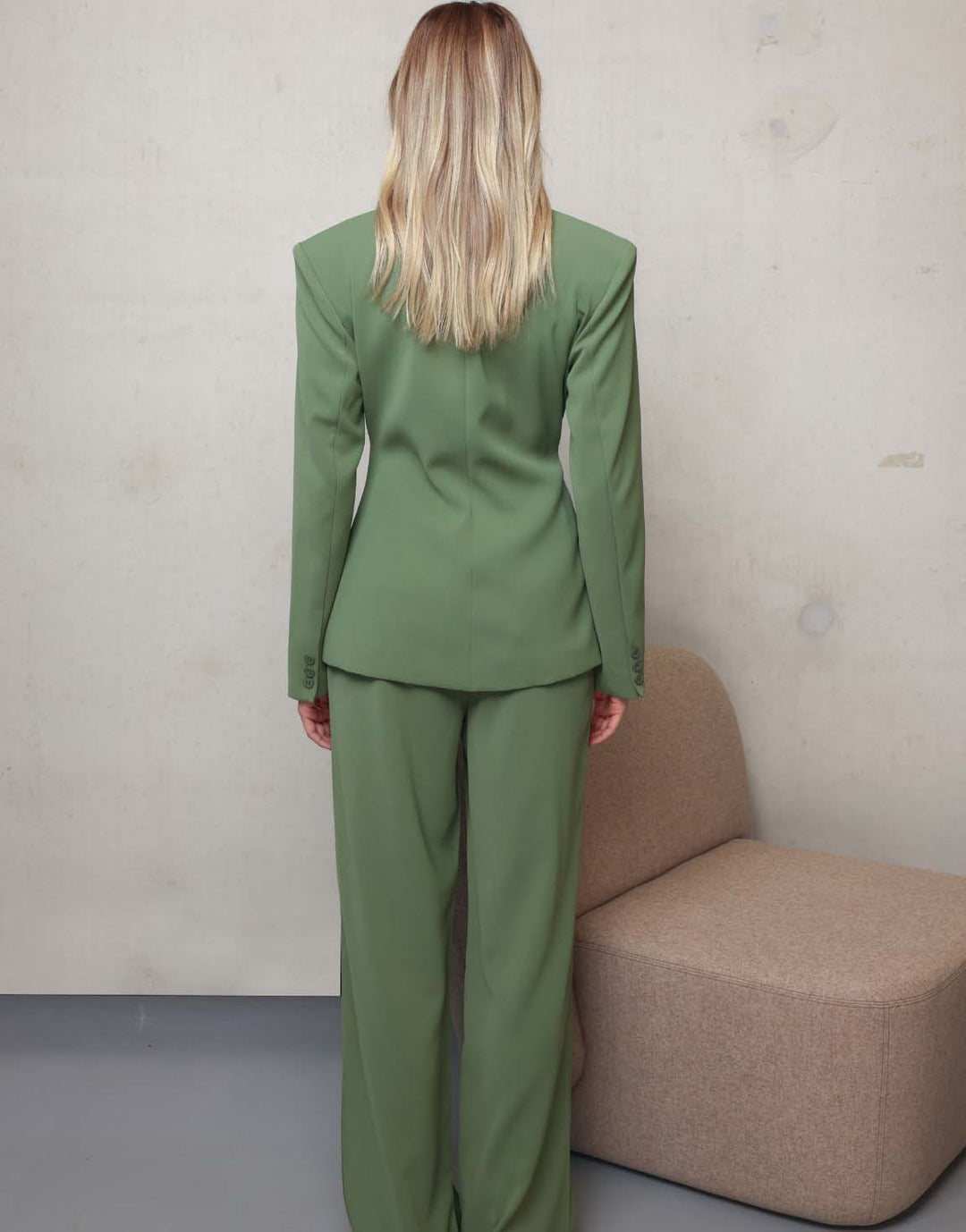 Groene Luxe Getailleerde - Set