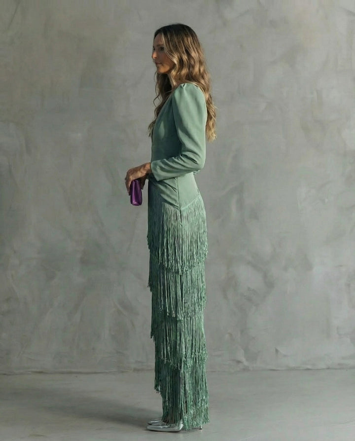CLARA | ELEGANT LONG-SLEEVE DRESS