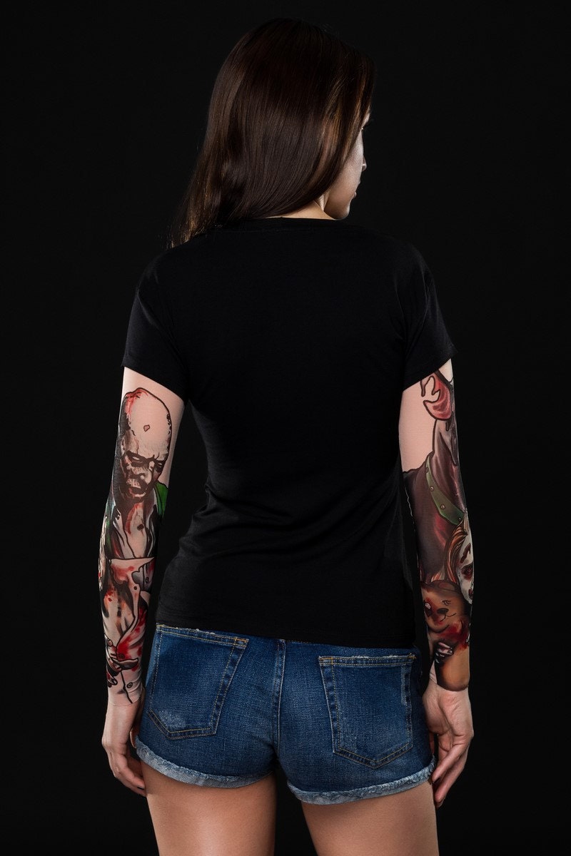 ZOMBIE Tattoo T-shirt for Women