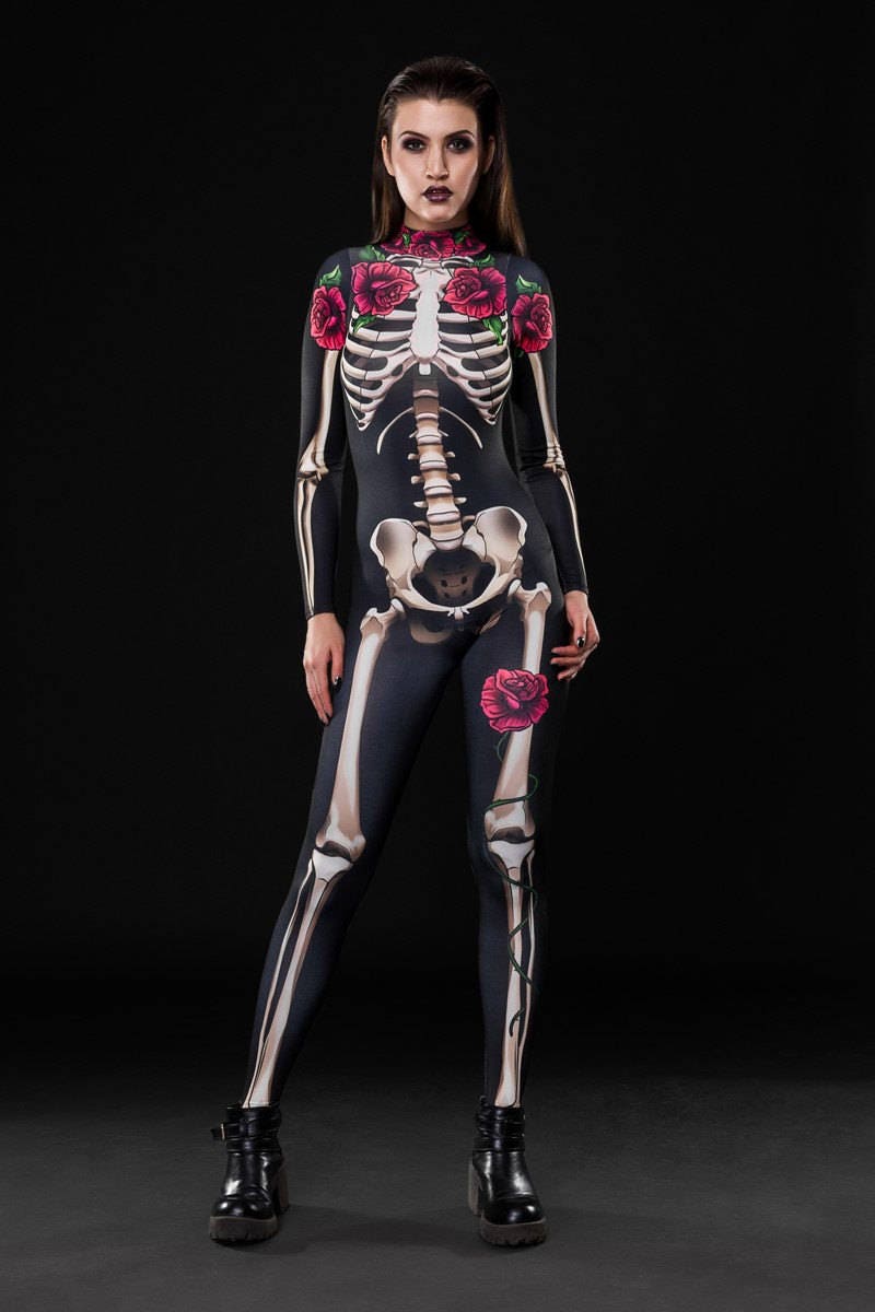 Sexy Skeleton Halloween Costume