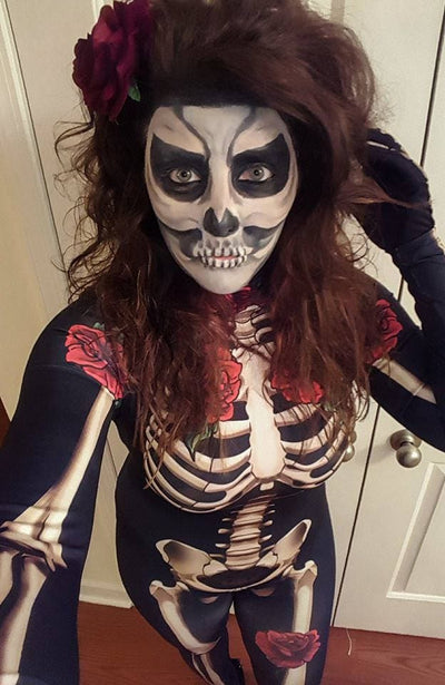 Sexy Skeleton Halloween Costume