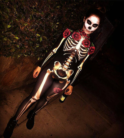 Sexy Skeleton Halloween Costume