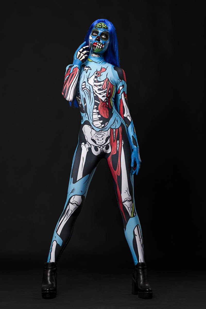 ZOMBIE SKELETON Costume for Women