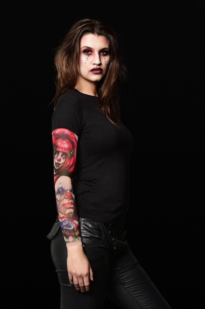 BLACK MIRROR CIRCUS Tattoo T-shirt for Women