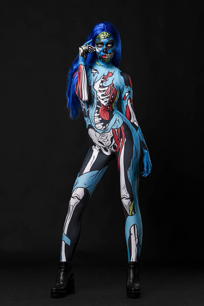 ZOMBIE SKELETON Costume for Women