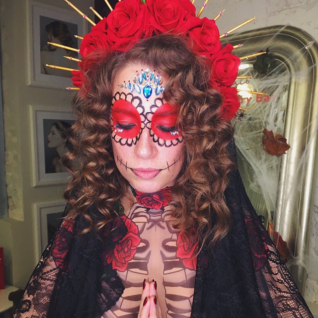 TATTOO SKELETON Bodysuit & Leggings SET