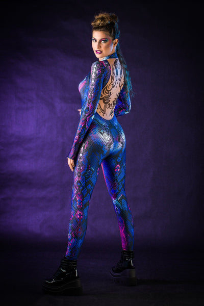BLUE SNAKE Costume for Women