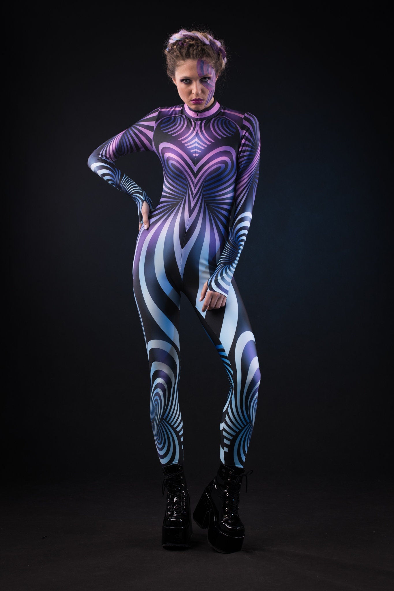 PURPLE SPIRAL Costume