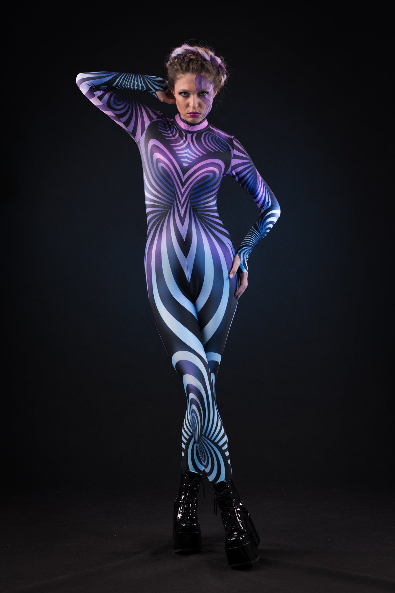 PURPLE SPIRAL Costume