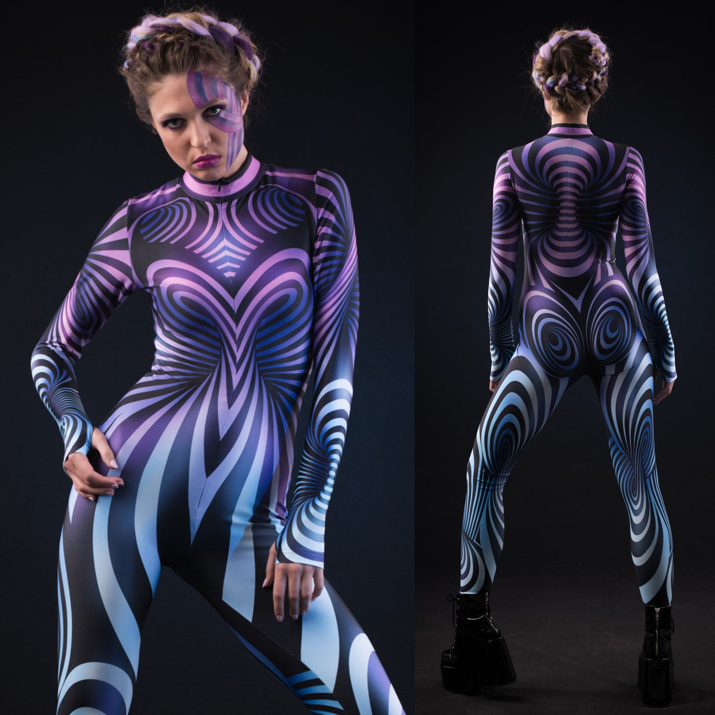PURPLE SPIRAL Costume