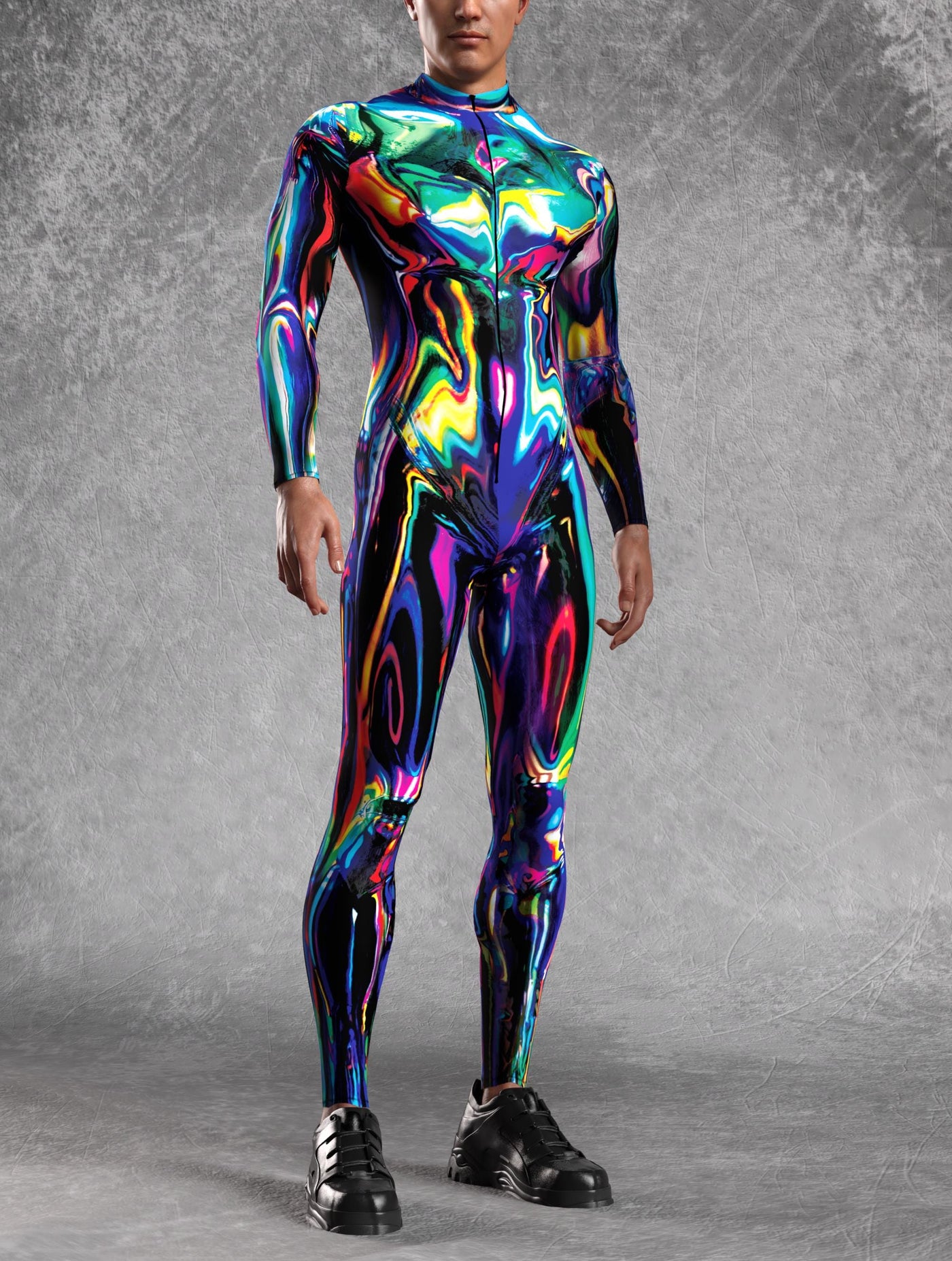 Chrome Delight Male Costume