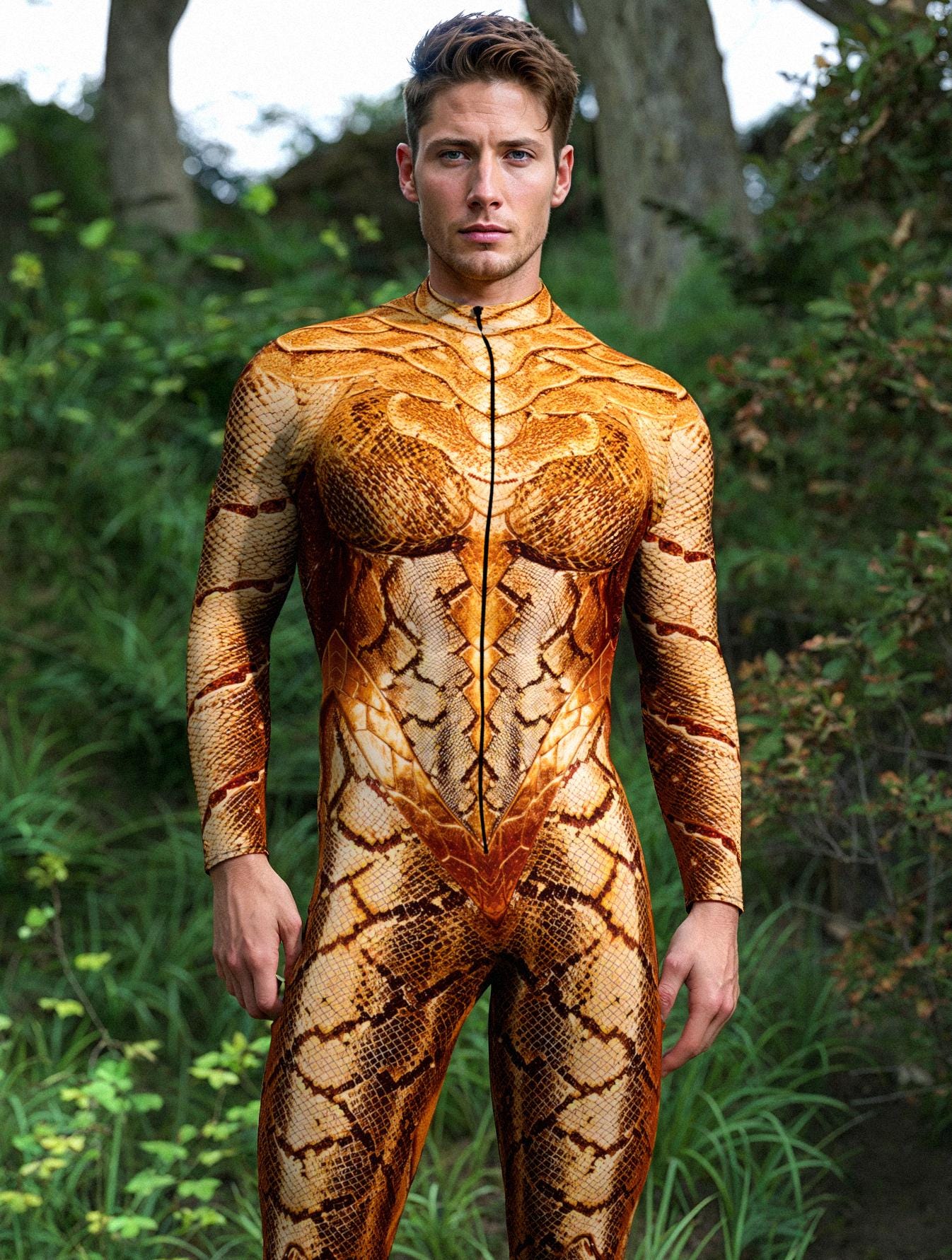Snakeskin Royale Male Costume