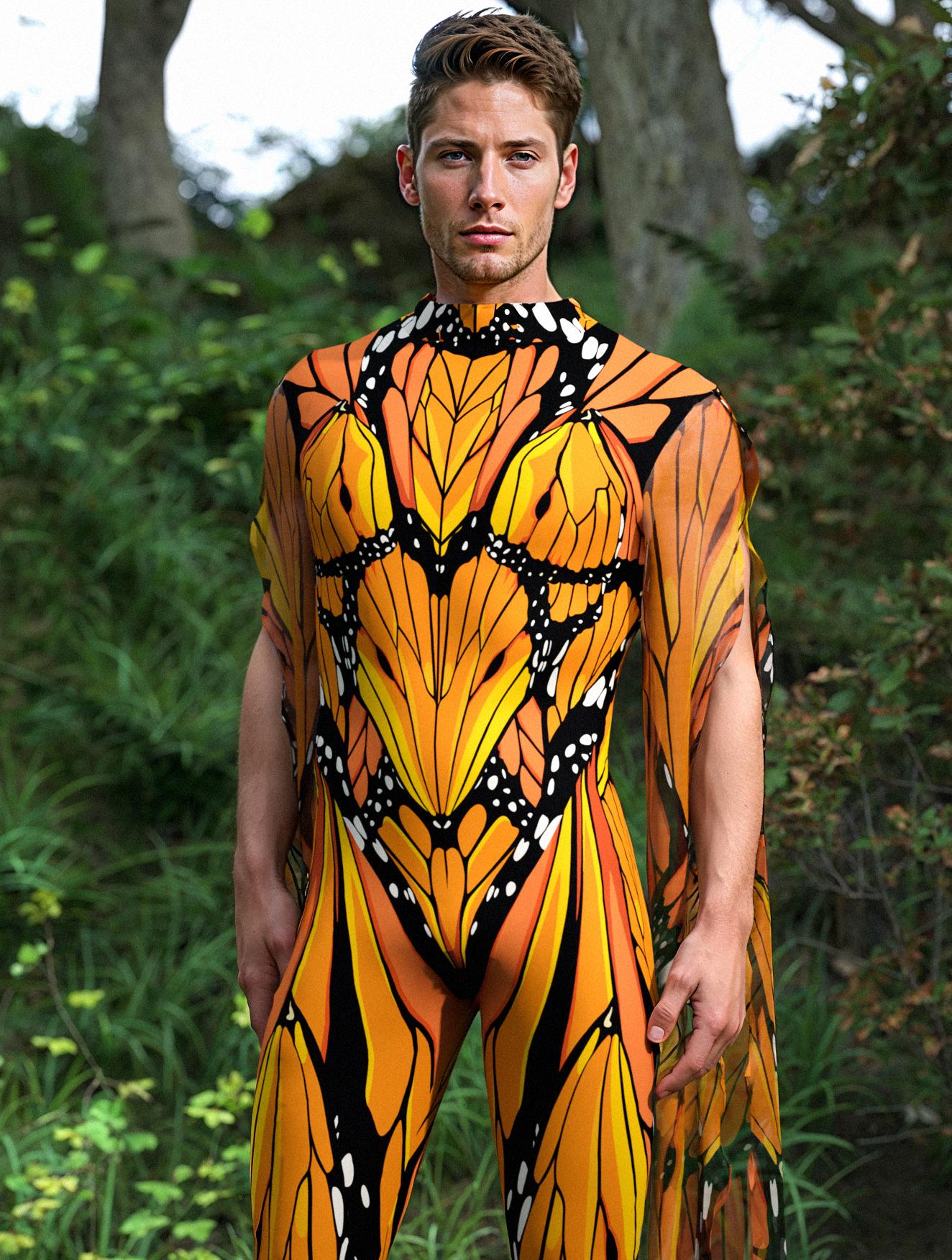 Fly Away Male Winged Costume