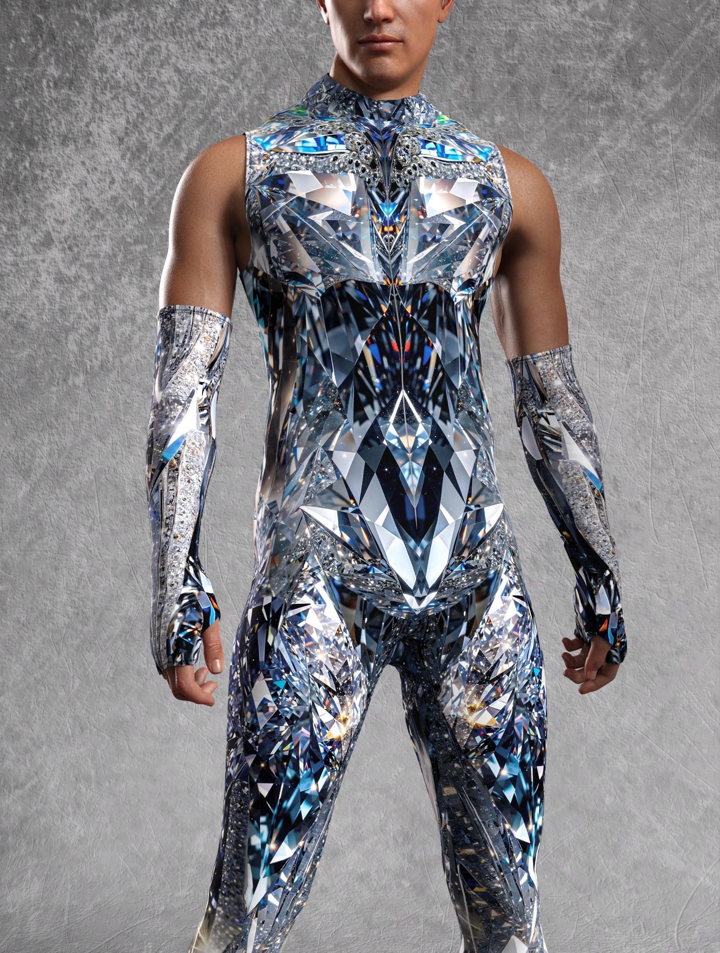 Under Pressure Male Sleeveless Costume