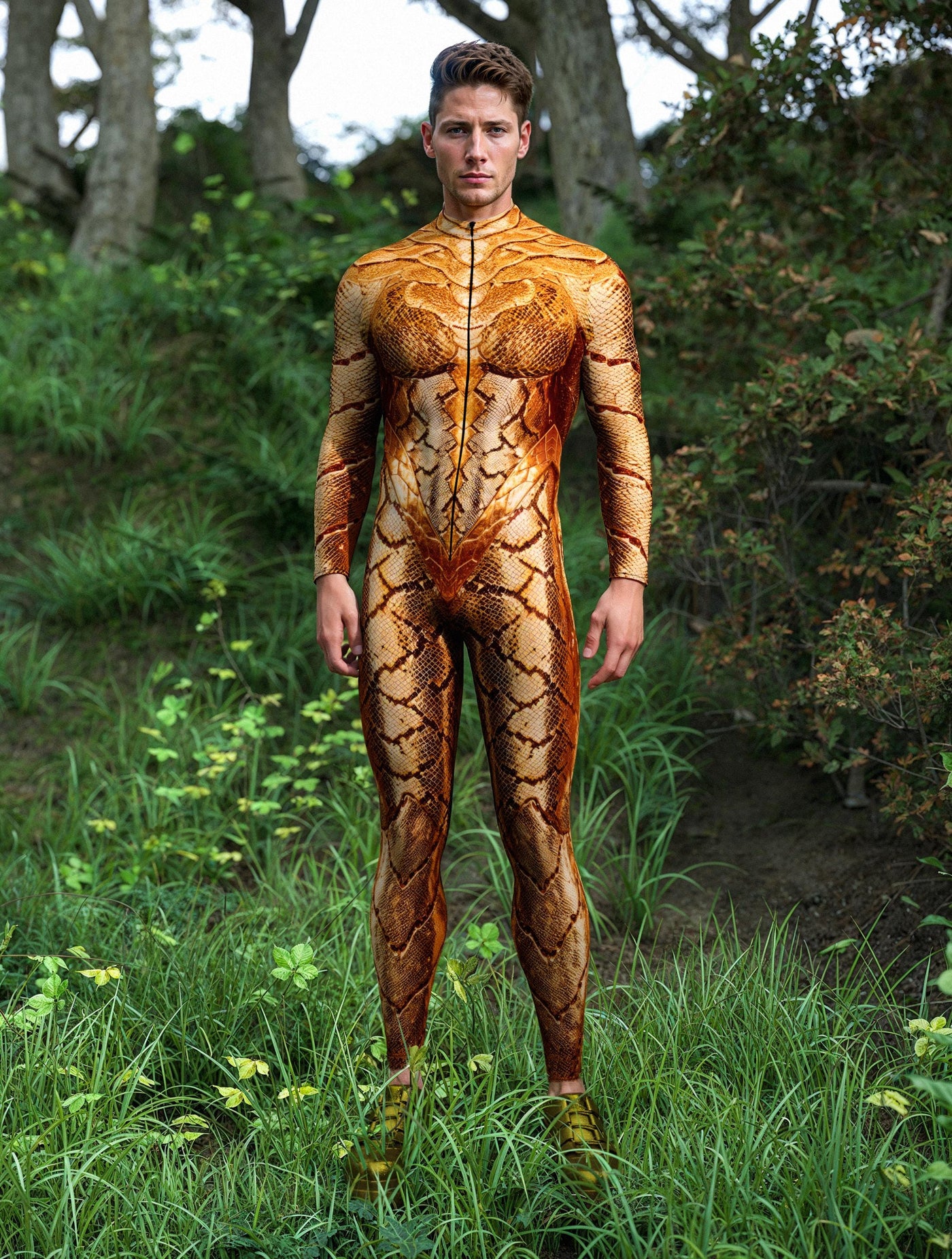 Snakeskin Royale Male Costume