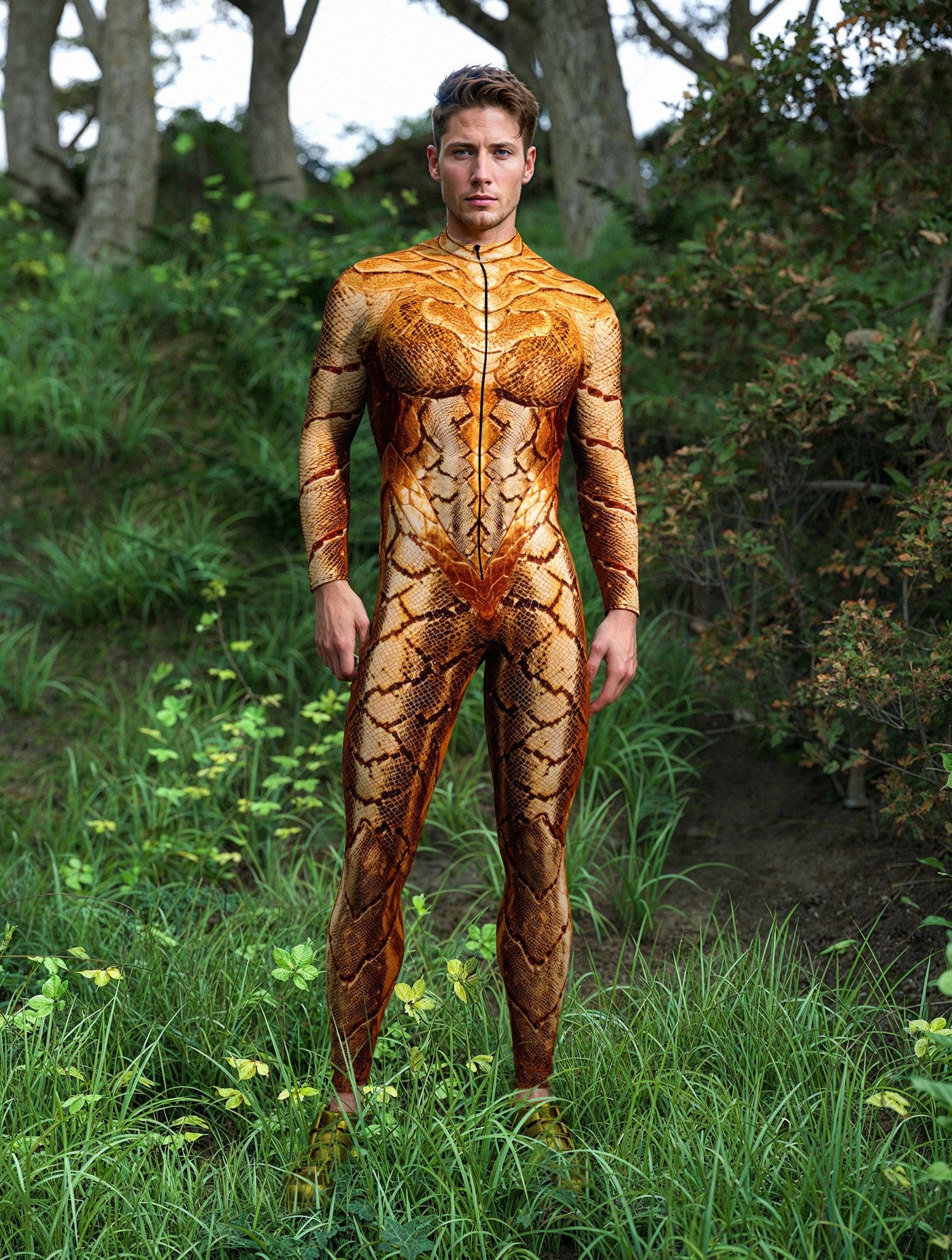 Snakeskin Royale Male Costume