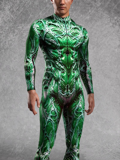 Nein Green Izrod Male Costume
