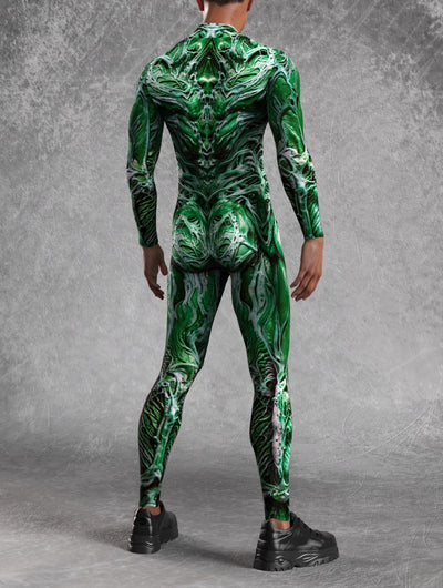 Nein Green Izrod Male Costume