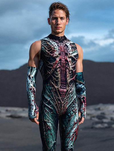 Reanimated Male Sleeveless Costume