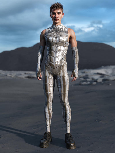 Azur Phantom Male Sleeveless Costume