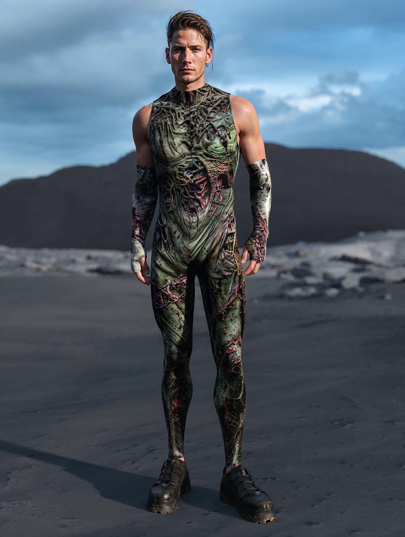 Back From The Dead Male Sleeveless Costume