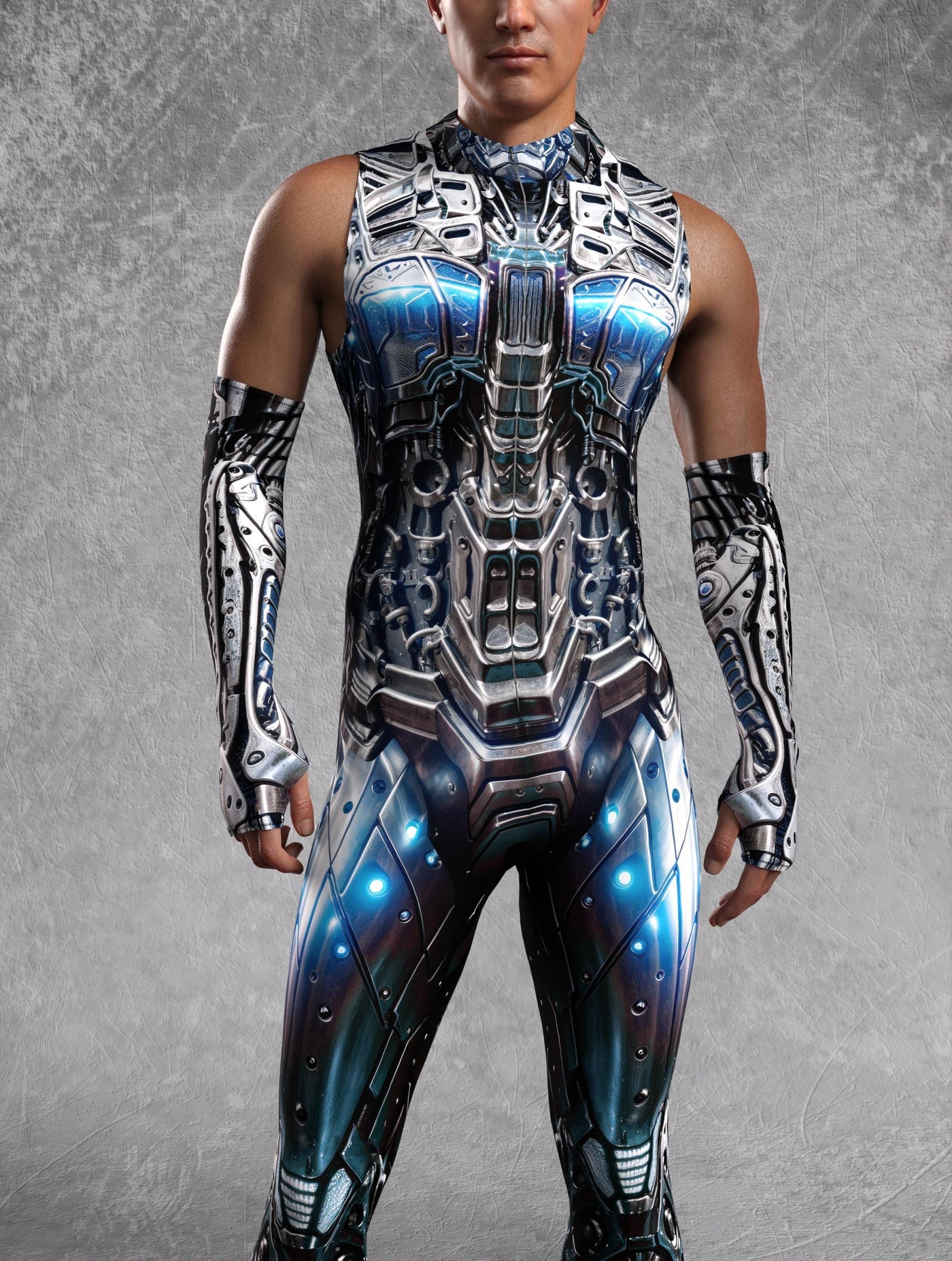 Transformer Male Sleeveless Costume