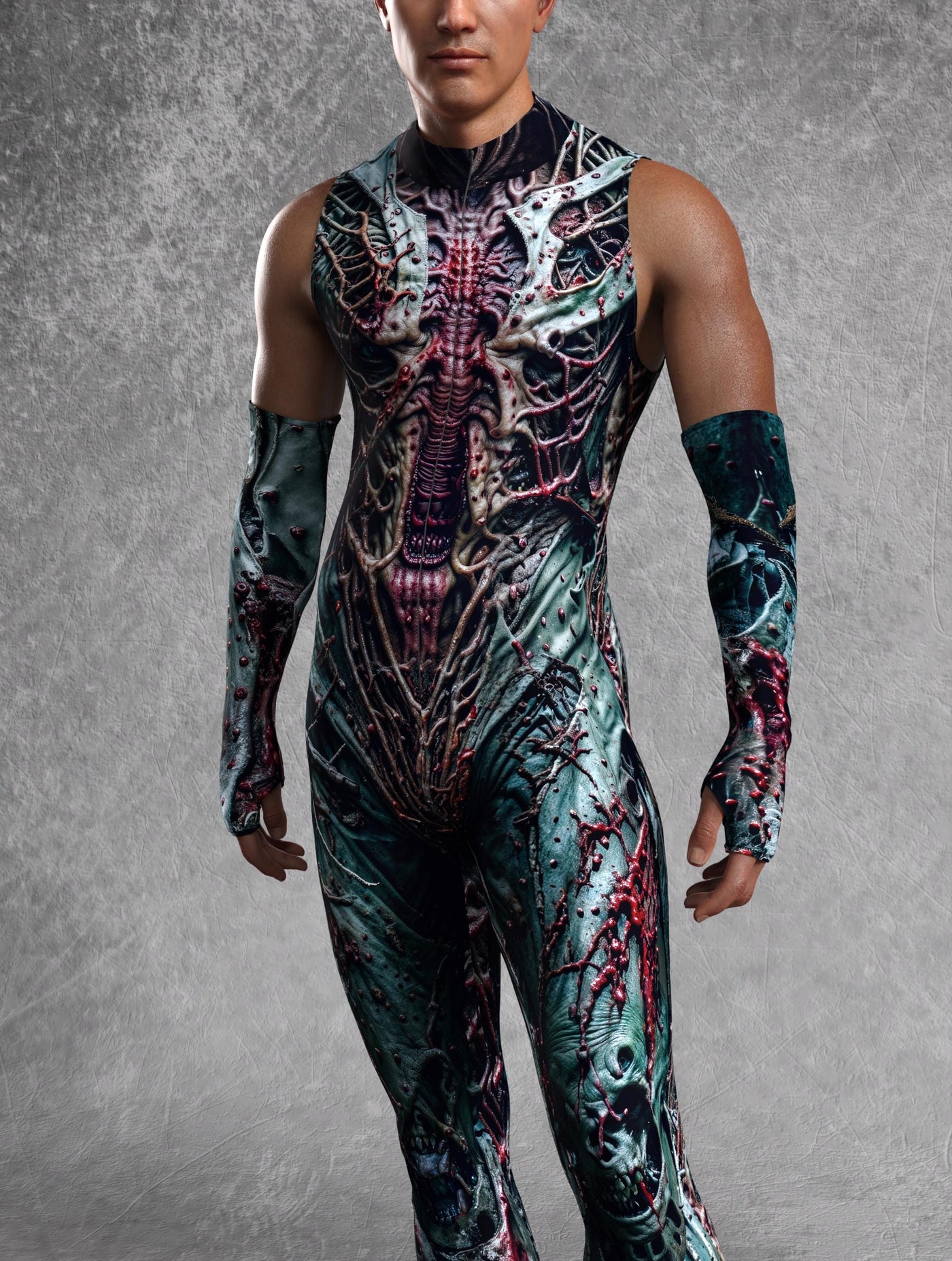 Reanimated Male Sleeveless Costume