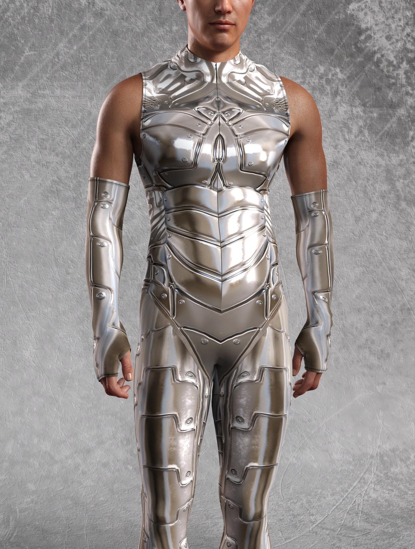 Azur Phantom Male Sleeveless Costume