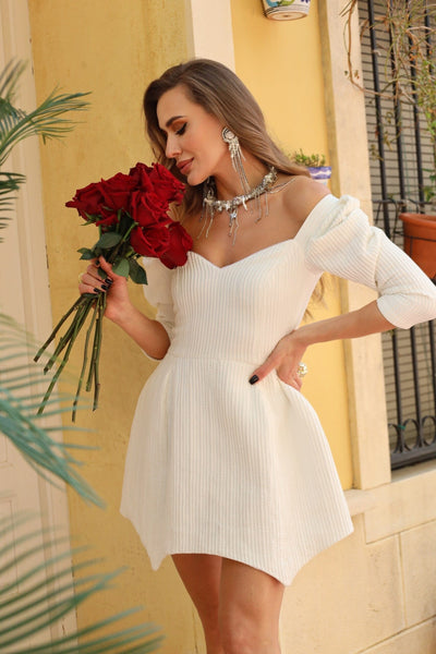 Dress Hexa Eleganza Bianca