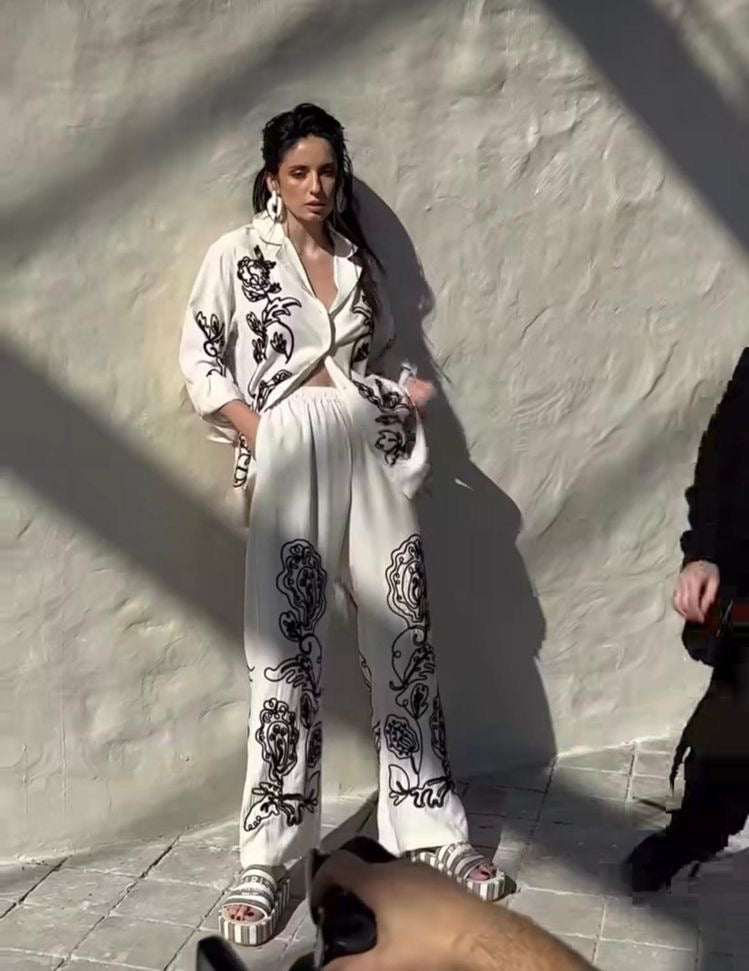 Gina Printed Coord Set - Celestial Couture