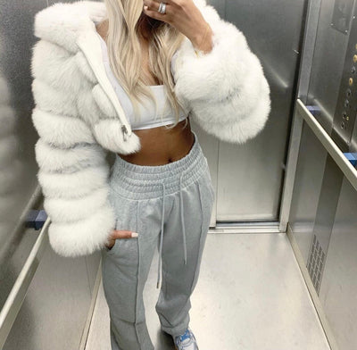 Hooded Bubble Coat
