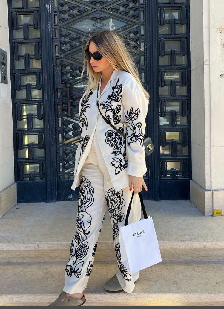 Gina Printed Coord Set - Celestial Couture