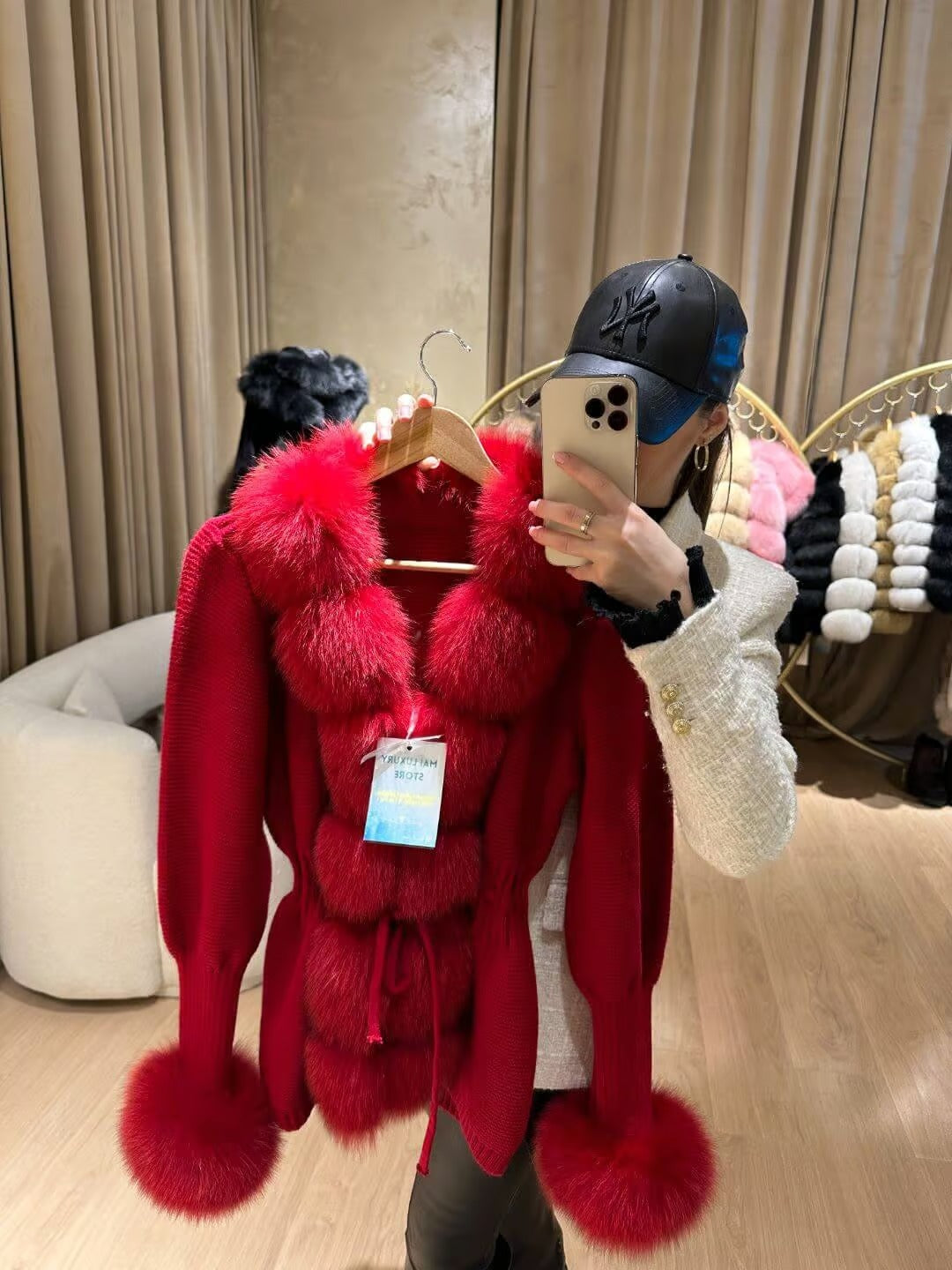 Cardigan with Collar & Cuffs