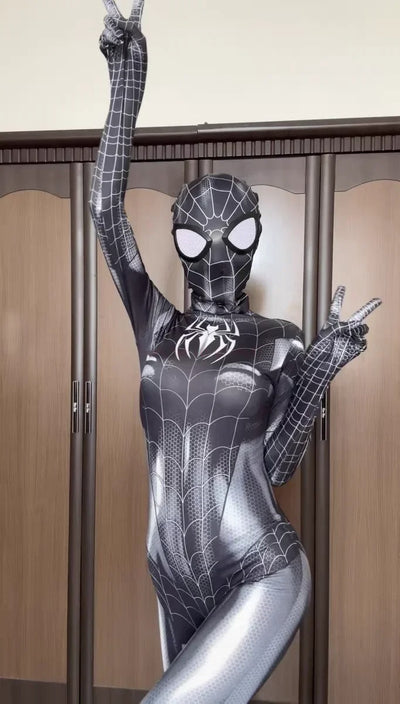 A Superhero Spider Women Costume