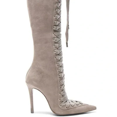 OCTAVIA Lace Stiletto Heels