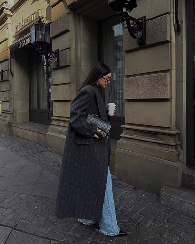 Maison Classic Wool Coat