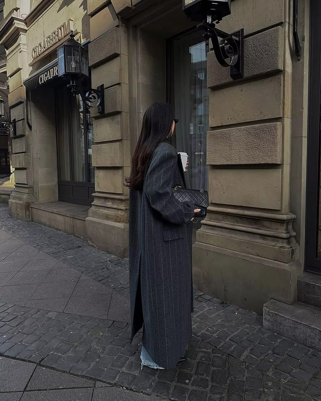 Maison Classic Wool Coat