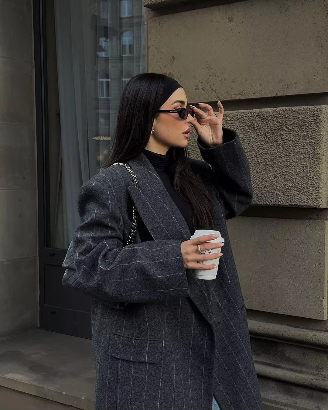 Maison Classic Wool Coat