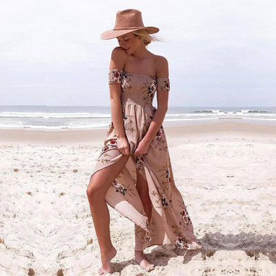 Sexy Floral Beach Summer Dress - Celestial Couture